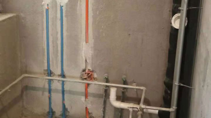 學府瀾灣小區(qū)11號樓76㎡-水電階段