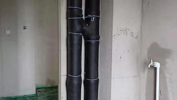 德榮文景5號樓在施工地-水電階段