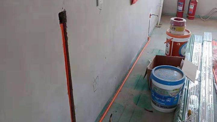 德榮文景5號樓在施工地-水電階段