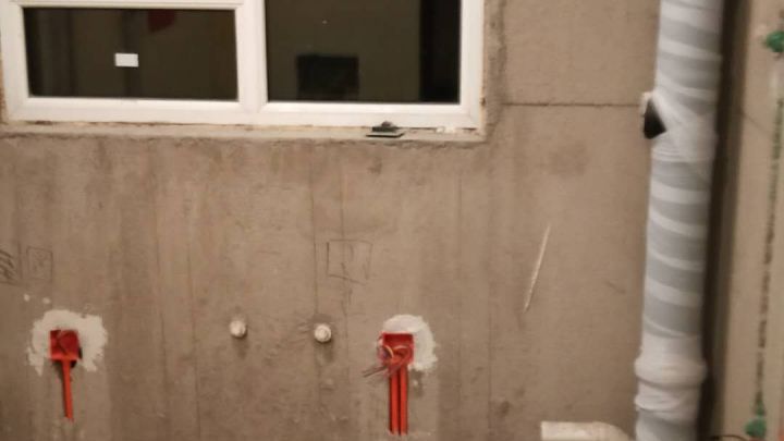 花語城4號地2號樓在施工地-水電階段